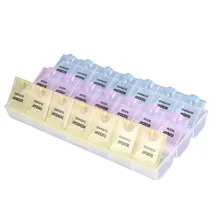 21 слотов Пластик электронная коробка для хранения компонентов Контейнер Чехол прозрачная упаковочная коробка