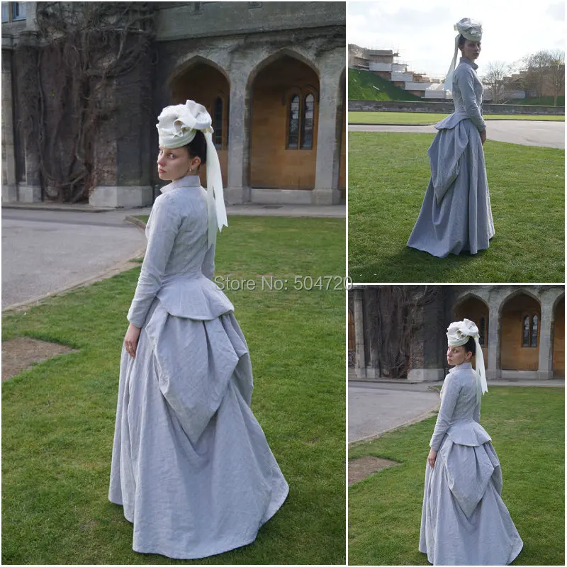 

Custom madeR-509 Vintage Costumes 1860s Civil War Ball wedding Dress/Gothic Lolita Dress Victorian dresses/Renaissance dress
