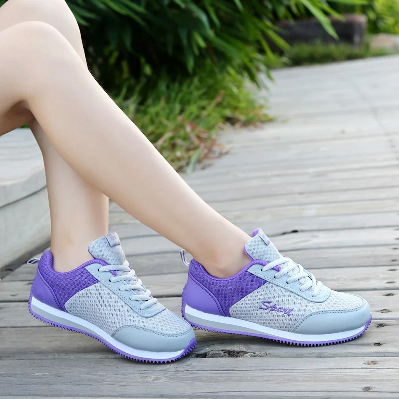 New Fashion New Women Fashion Outdoor Walking keeping balance Casual Shoe women s Classic Breathable Mesh