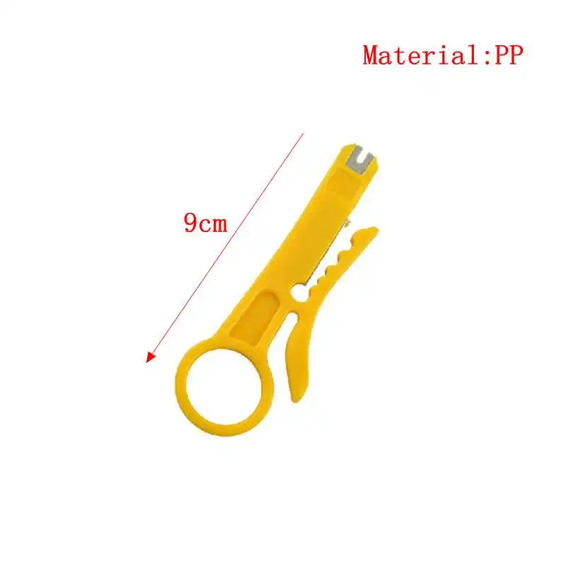 Junejour 9 см портативный нож для зачистки проводов мини многофункциональные щипцы плоскогубцы обжимной инструмент для зачистки кабеля резак для проводов 3 цвета