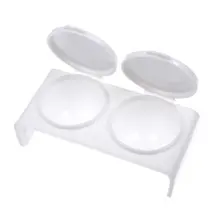 2 шт. Новинка для жидкого порошка Инструмент Кристалл Dappen Блюдо дизайн ногтей акрил