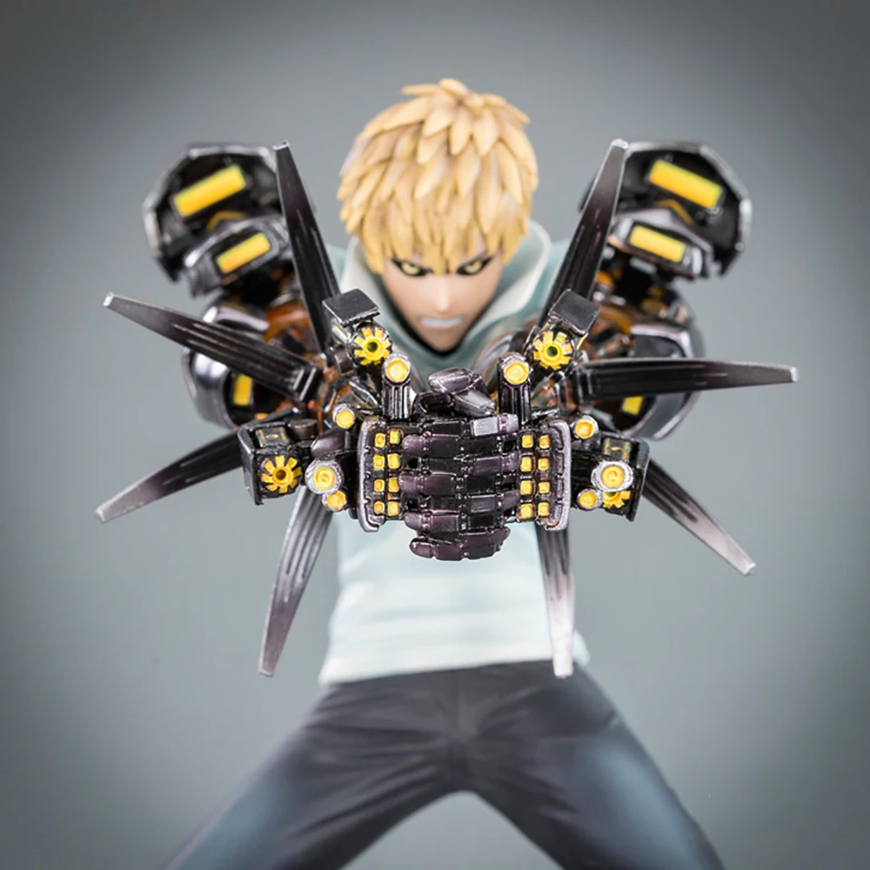 Tronzo экшн-фигурка Аниме One Punch Man Genos ПВХ Коллекционная модель игрушки Saitama фигурка