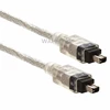 1.5M 4P 4 Pin to 4 Pin IEEE 1394 for iLink Adapter Cable 4Pin To Firewire Cable HY1351 ► Photo 3/4