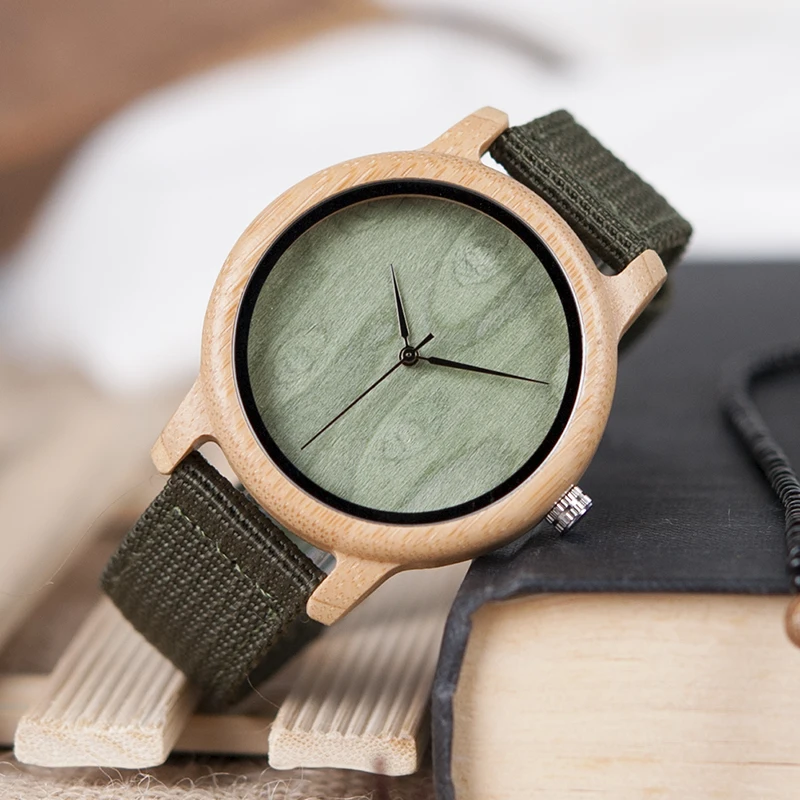 BOBO BIRD reloj mujer Бамбуковые мужские часы простые наручные рождественские подарки
