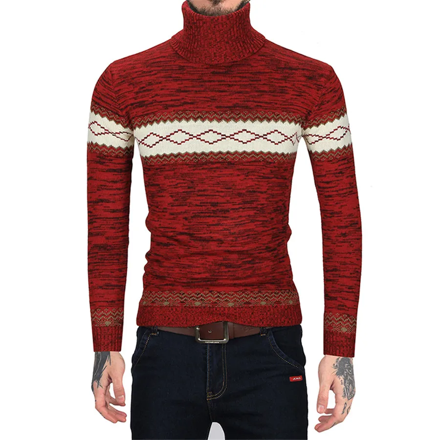 Korean Style Geometric Pattern Design Cashmere Sweater New Arrival ...