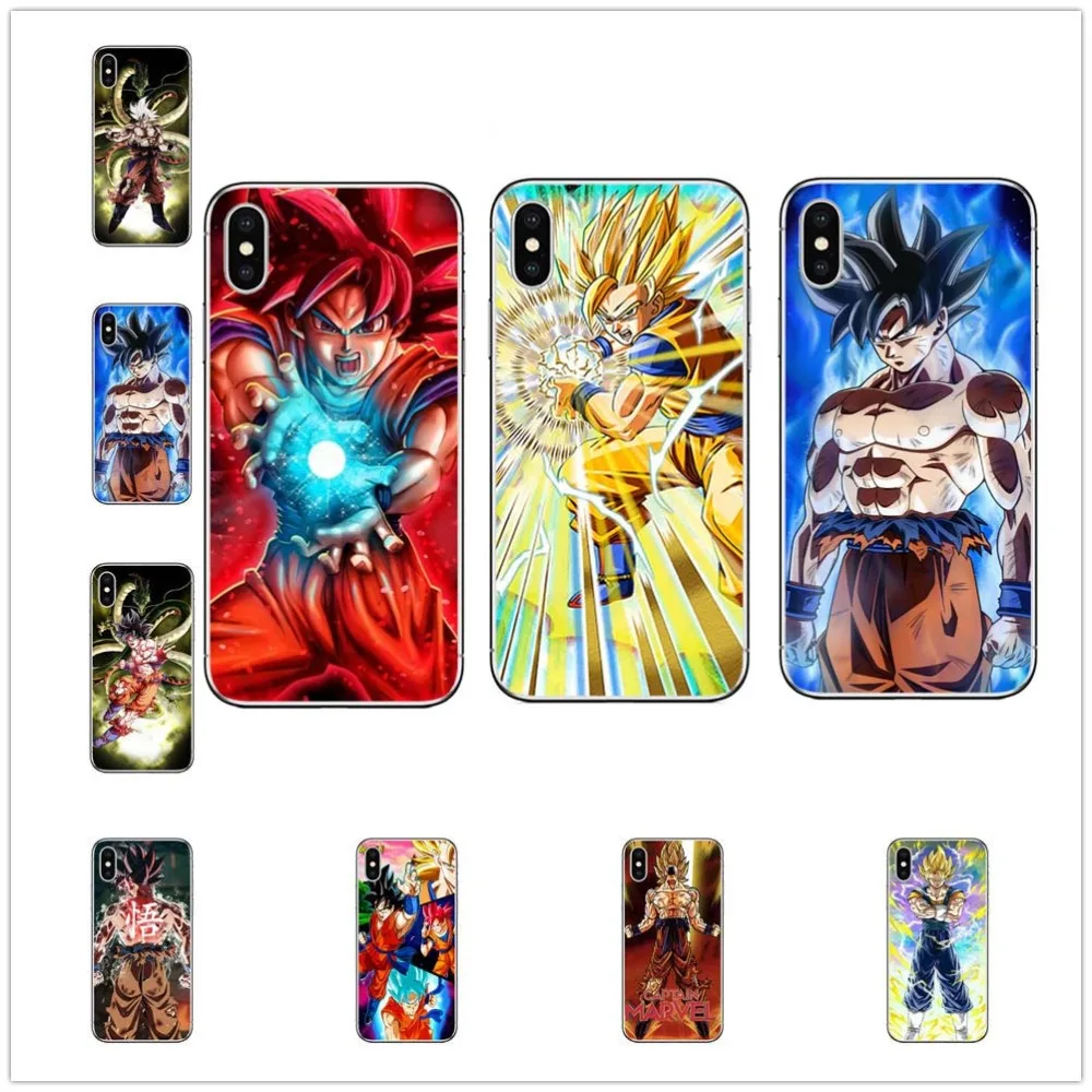

Dragon Ball Z Goku Vegito Super Saiyan DBZ cover phone case soft Silicone TPU For iPhone X XR XS MAX 7 8 6 6s Plus 5S 5 SE coque