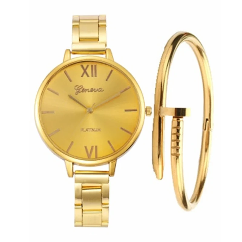 Роскошные часы для женщин повседневные часы Мода нержавеющая сталь Группа Аналоговые Кварцевые Круглый наручные часы Relogio Feminino часы 2019