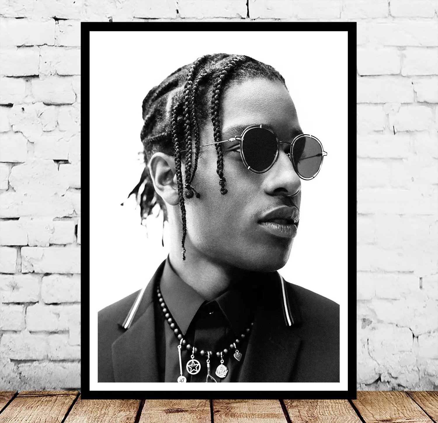 

Asap Rocky Music Hip Hop Poster Wall Art