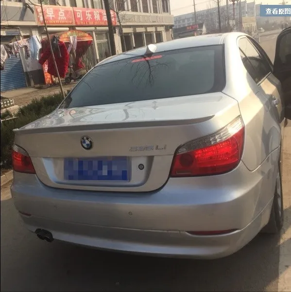 SHCHCG для BMW E60 525i 528i 535i 550i 2004 2010 АБС пластик Неокрашенный задний багажник спойлер