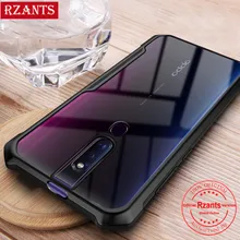 Чехол для телефона Rzants для OPPO F11 Pro, прозрачный жесткий чехол для ПК+ мягкий край, противоударный тонкий чехол для OPPO F11 Pro