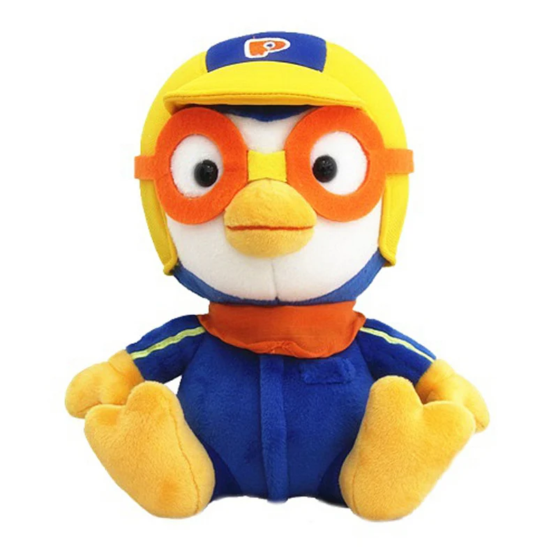 20 см Корея Pororo маленький плюшевый пингвин сидящий Pororo Petty Eddy Crong Loopy Poby плюшевые мягкие игрушки подарок для детей