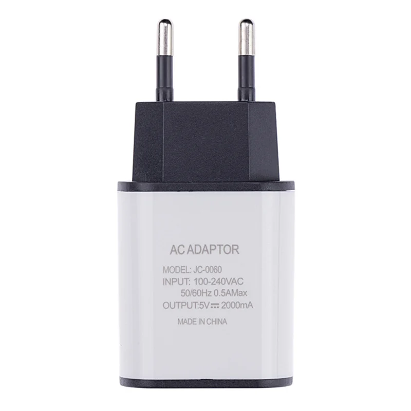 Thbelieve 5V 2A Fast Charger EU Plug Wall Charge 3 in 1 Short Cables With Keychain Data Cables For Iphone Android Micro Type C (1)