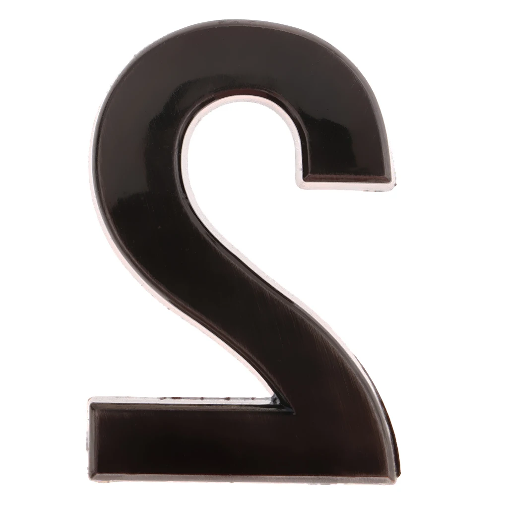 Self-adhesive House Address Digits Numbers Sign Stickers for Mailbox Apartment Hotel Door Address Number Sign