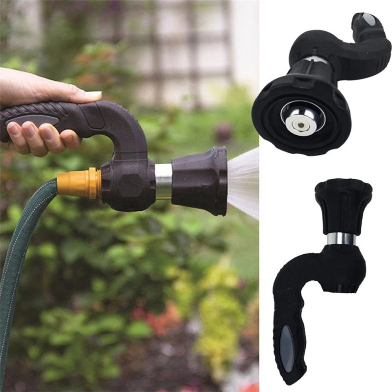 New Fireman's Powerful Nozzle Garden Sprayer for Hose Mist & Powerful Practical Wear-resistant Durable Tool C0413#30            04