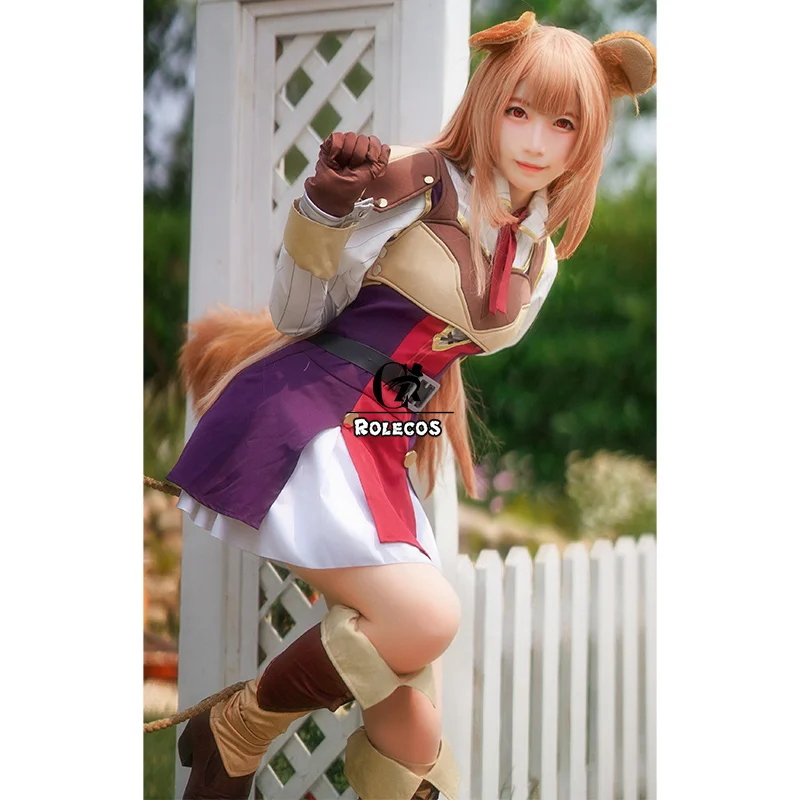 ROLECOS аниме Tate no Yuusha Nariagari костюмы для косплея костюм рафтали женщин полный