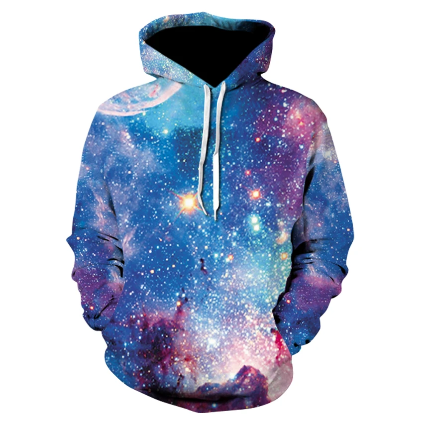 

Devin Du Galaxy 3D Print Hoodies Sweatshirt With Pocket Hoodie Men Harajuku Pullover spandex unisex Outwear Top Shirt