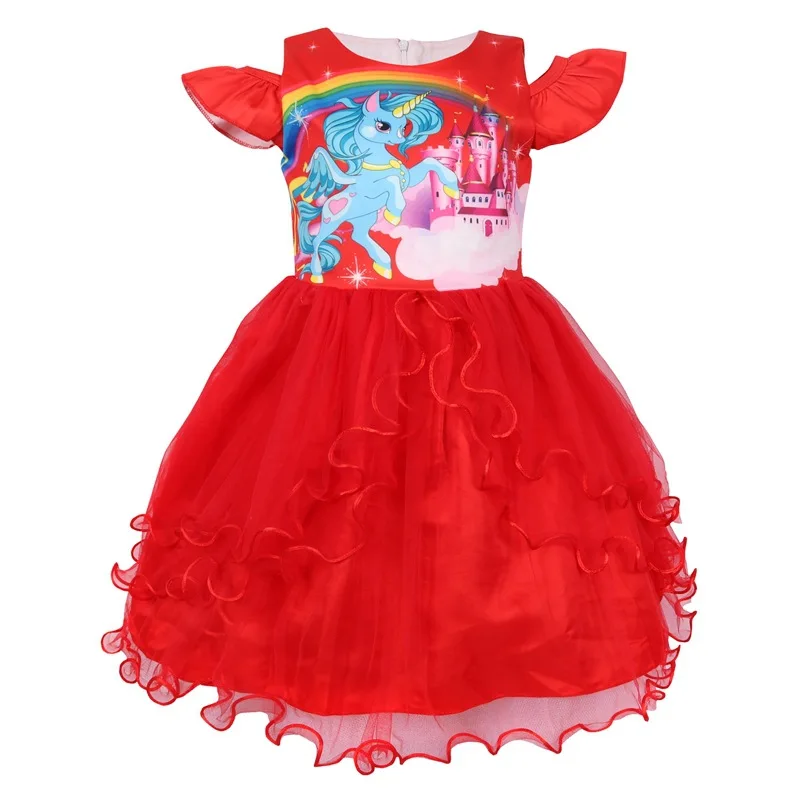 

Baby Girls Dress Halloween unicorn Costume for Kids Clothing Children Party Dresses for Girls Clothes Christmas Princess Dress