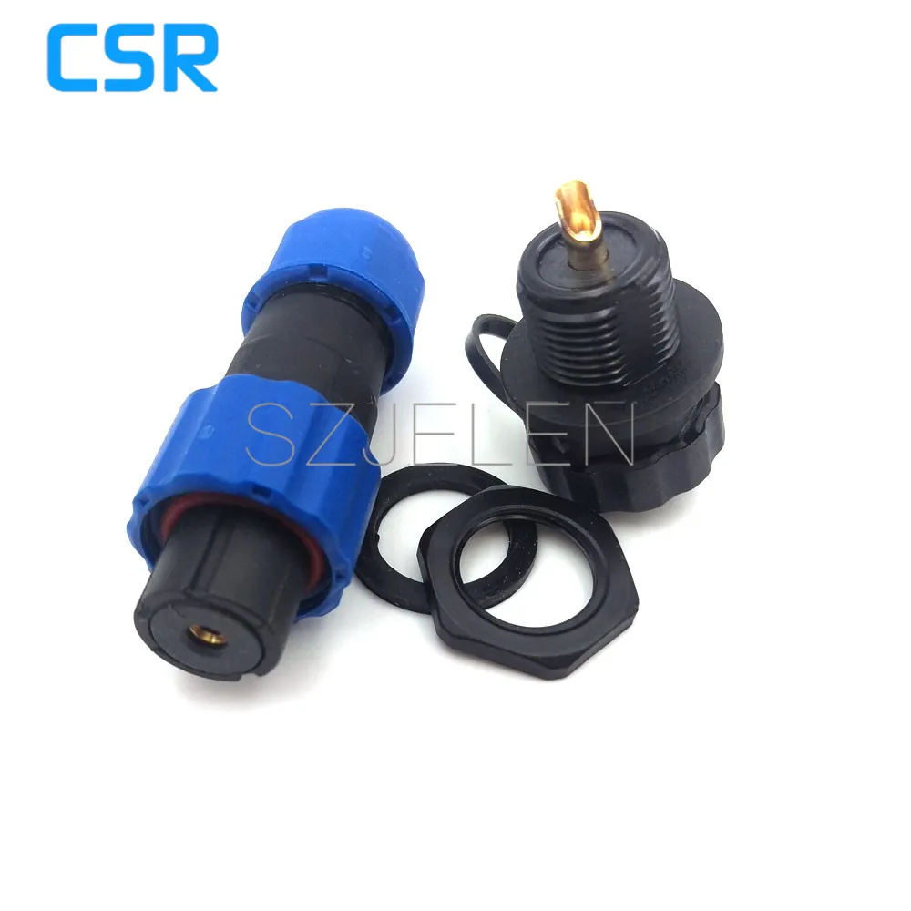 SP1310/S1 SP1312/P1 1 контактный водонепроницаемый разъем коаксиальный и гнездо IP68