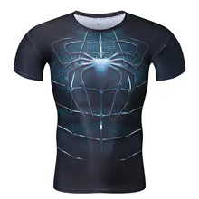 Falcon T Shirt Captain America Civil War Tee 3D Printed T-shirts Men Marvel Avengers 3 Compression Bodybuilding Crossfit tshirt