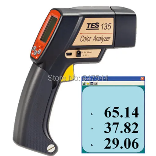 Handheld Color Difference Meter Analyzer Colorimeter X Y Z L a b Rs Gs