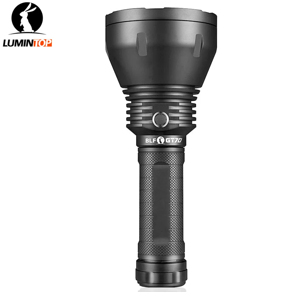 Портативный фонарь Lumintop GT70, 12 В, Cree XHP70.2, Макс., 7500 люмен, дальность луча, 1400 м, фонарь с зарядным устройством