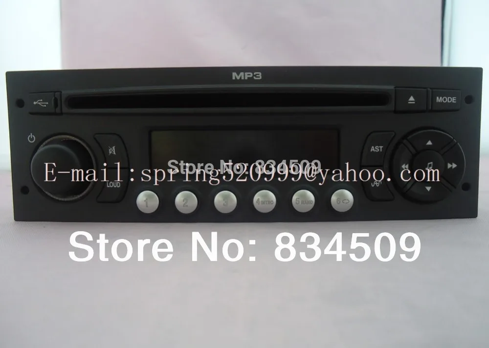 

Original RD9 CD receiver for Peugeot 307 308 408 car radio tuner MP3 USB sounds systems