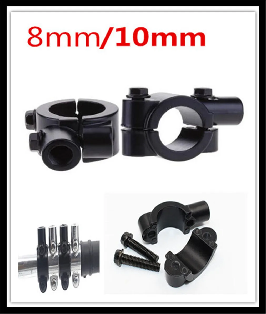 

Motorcycle bike side rearview mirrors Mirror Holder Adapter for YAMAHA YZF R15 XT660 X R Z TMAX 500 530 TMAX500 530