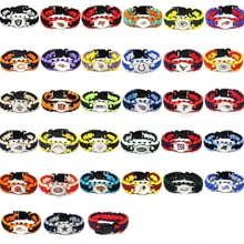 Открытый аварийный Паракорд ручной ремешок футбол N-F-L США Команда зонтик веревка браслет браслеты-выбор команды подарок