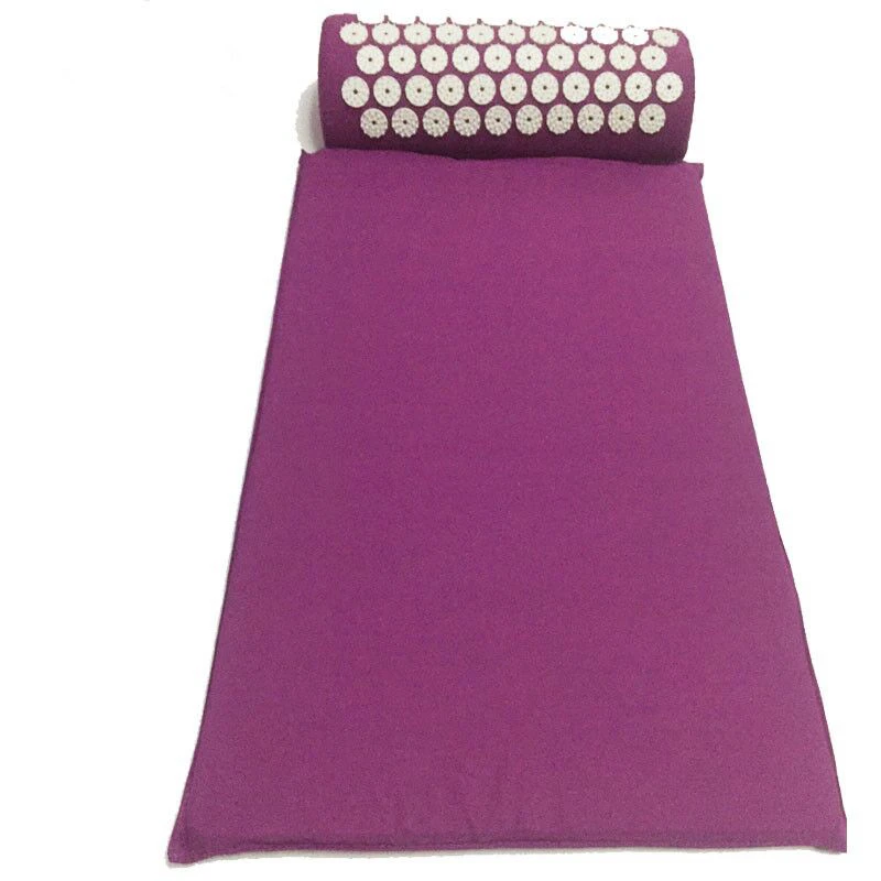 Acupressure Massager Cushion Yoga Mat For Body Head Relieve Stress Pain Yoga Pad Muscle Tension Spike Mat and Pillow (3)