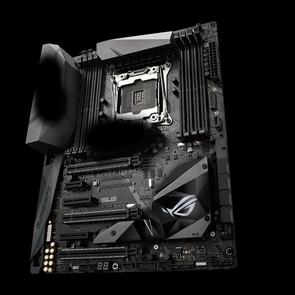 

ASUS ROG STRIX X299-E GAMING X299 ATX Motherboard 802.11ac Wi-Fi Wireless Network DDR4 Dual M.2 SATA 6Gbps Mainboard