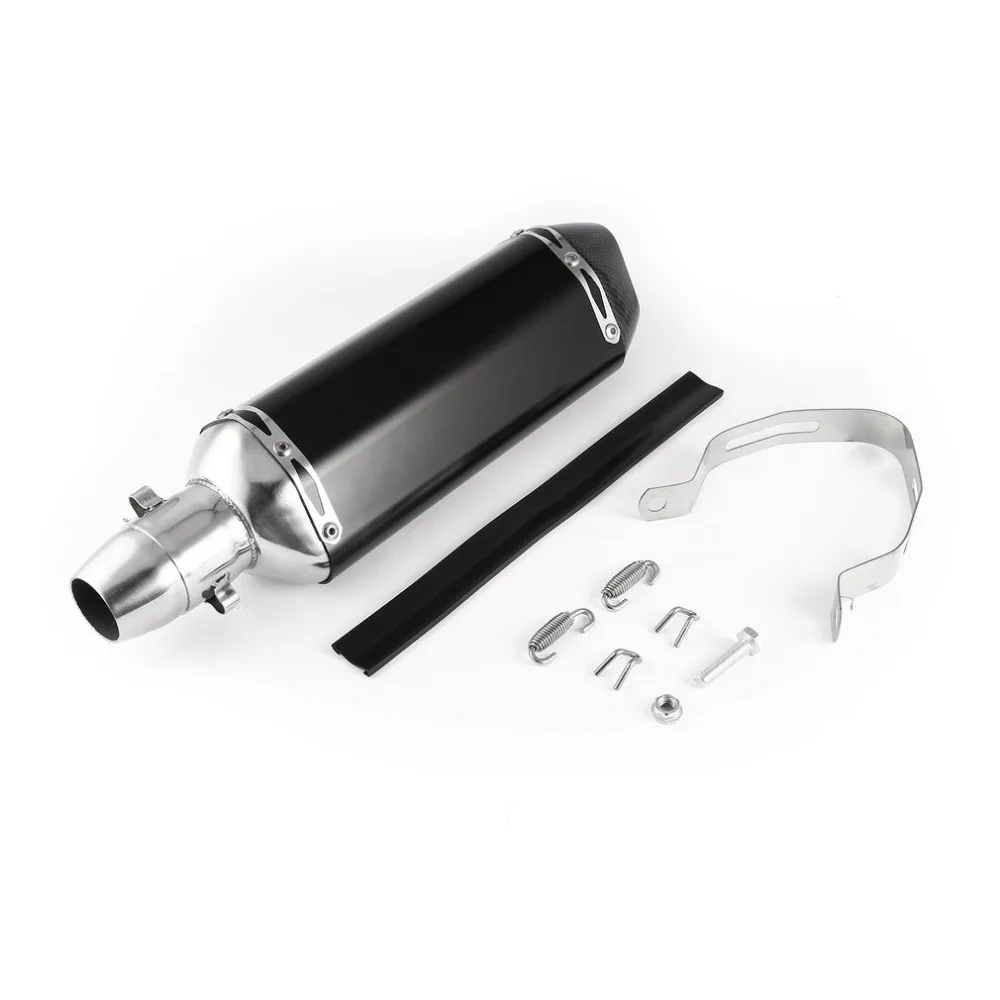 

Motorcycle Exhaust Pipe Muffler Scooter Silencer 38-51mm with Removable DB Killer for Most Motorcycle Free Shipping