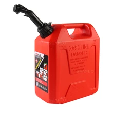 Fuel can tank 20L vingt litres en plastique rouge essence eau diesel conteneur