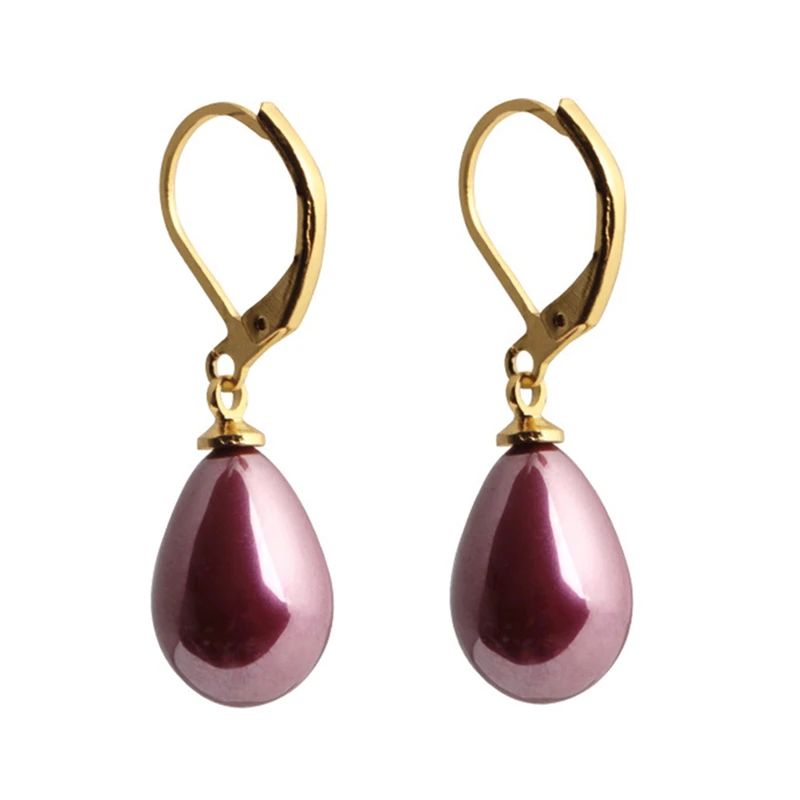 

Fashion Imitation Pearl Earrings Natural Freshwater Pearl Pearl Jewelry Drop Earrings Rose Gold Color Jewelry For Woman Gifts
