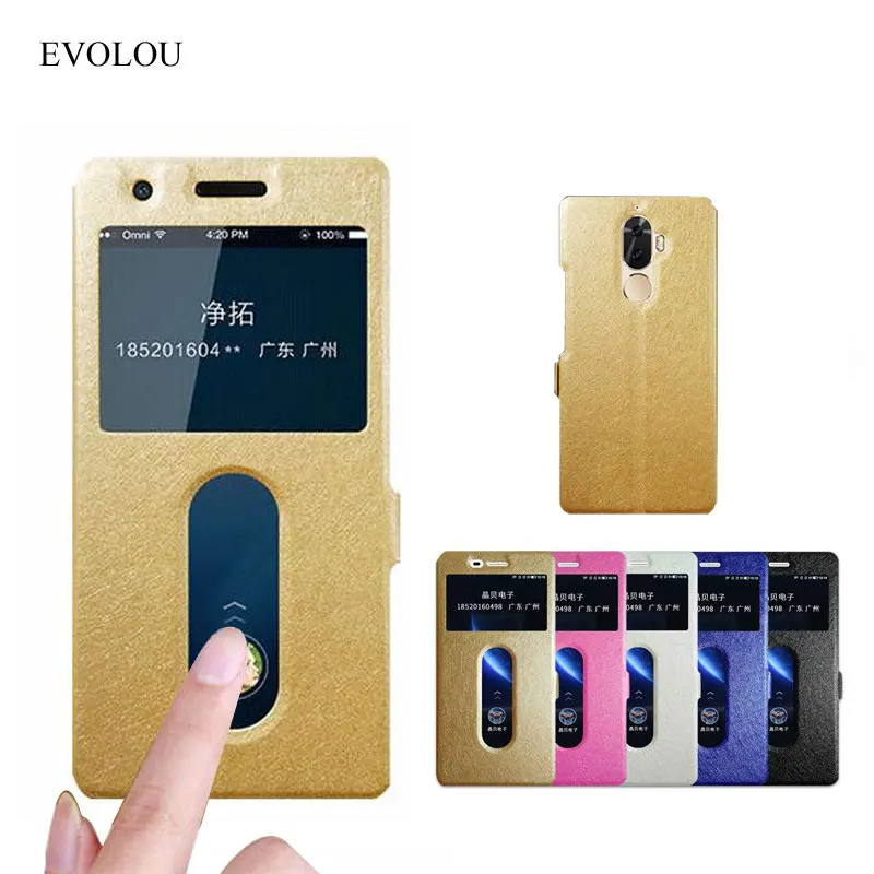 

Flip Cover for Lenovo K8 Note Case Quick Answer View Window Leather Case for Lenovo K8 Note / K8note Phone Bags & Cases