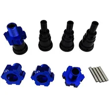 Горячая гоночная стальная ось колеса с 17 мм шестигранным адаптером для Traxxas X-maxx