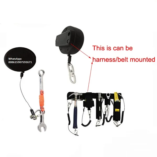 retractable_tool_lanyard_for_Gas_Oil_Mining_Scaffolders_Tool_Lanyard