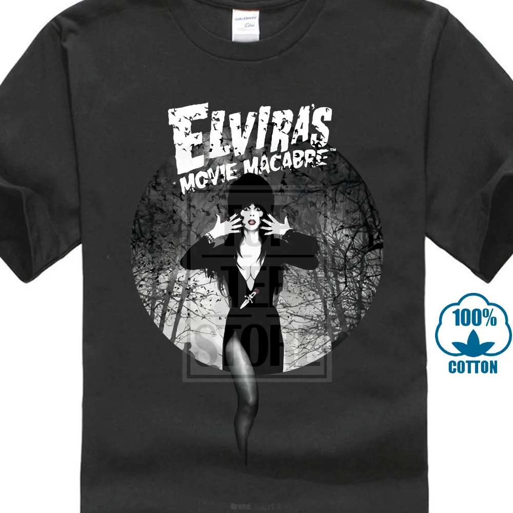 

Elvira: Mistress Of The Dark V15 Movie Poster T Shirts Black All Sizes S 4Xl