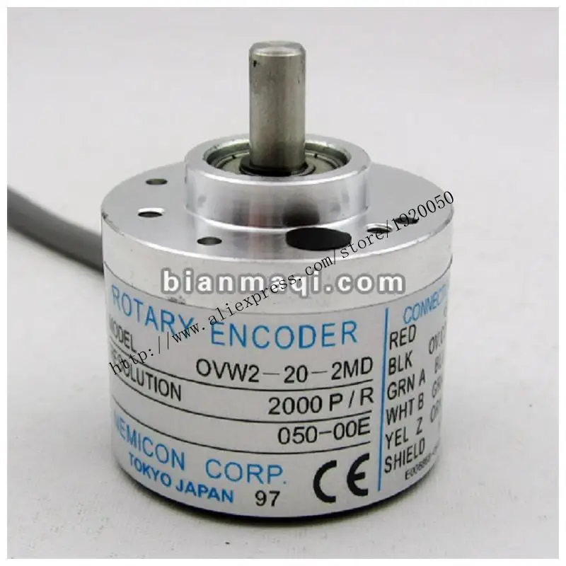

Supply close control over OVW2-20-2MD 050-00E rotary encoder / shaft diameter 6mm / 2000 line
