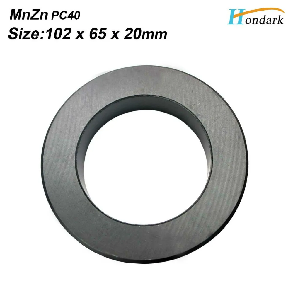 1 Pair UY20 Al 3750nH/N2 UU Transformer Ferrite Core UR64/40/20