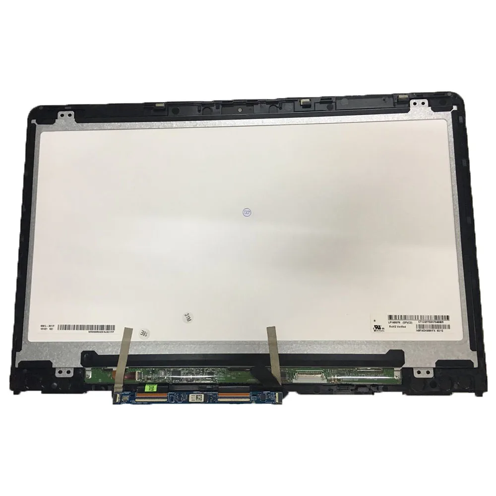 

Для HP X360 14-BA013CA 14M-BA Series 14-ba Series 14 "FHD 1080P Φ сенсорный экран в сборе