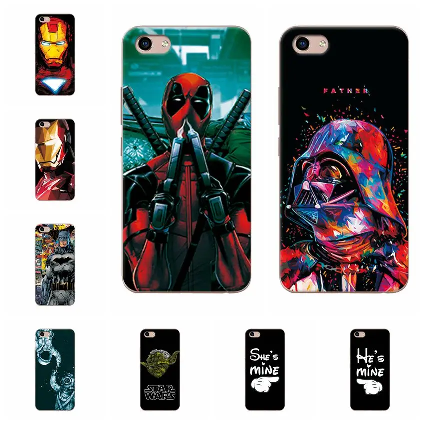 

Charming Deadpool Fundas For Vivo Y81 6.22" Chic Coque Soft Silicone Cases For VivoY81 Y 81 Capa Back Cover Phone Shell