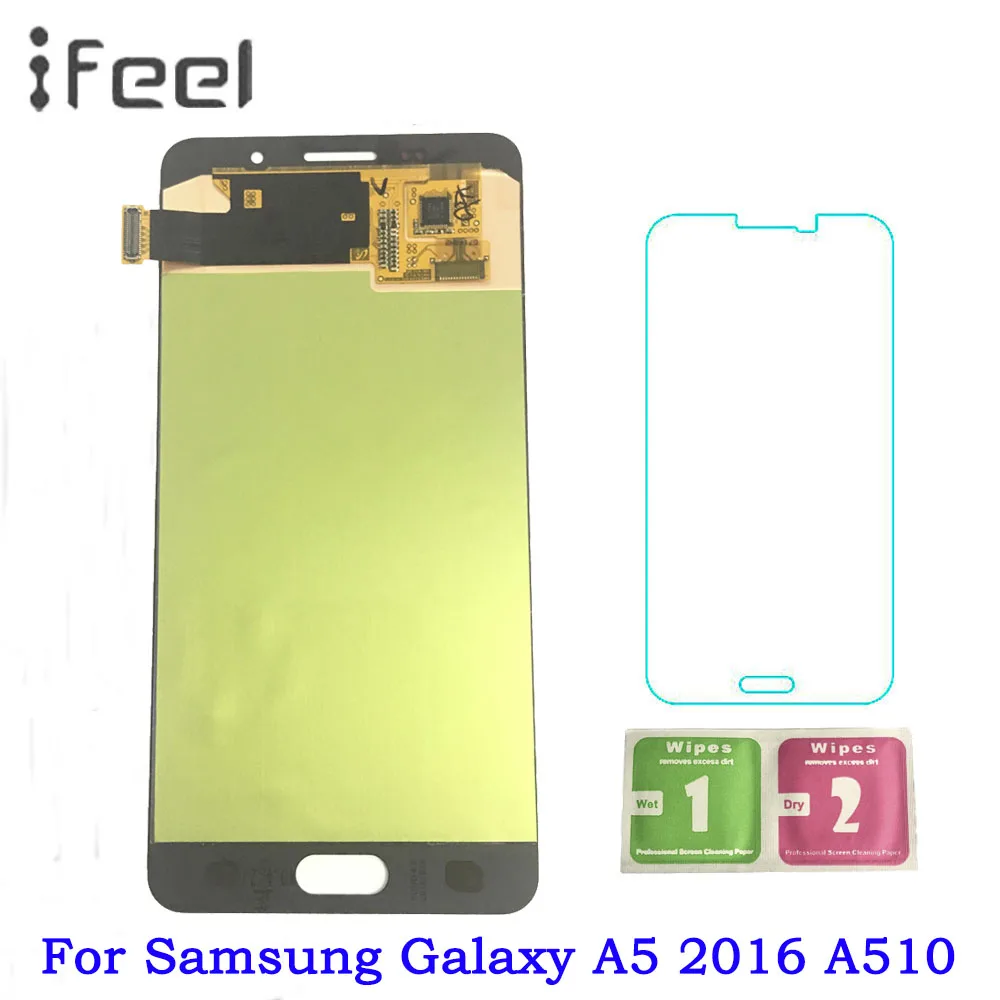 

5.2'' LCD For Samsung Galaxy A5 2016 A510 A5100 A510F LCD Display + Touch Screen Digitizer Assembly Black / White