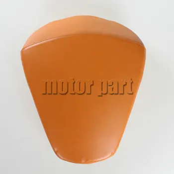 

For KTM 390 DUKE Motorcycle Leather Pillon Rear Passenger Seat Orange Color