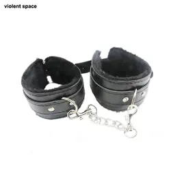 Violent space кожа наручники bdsm секс игрушки для семейных пар наручники для секса секс-игрушки бдсм для женщин эротические товары сексуальные