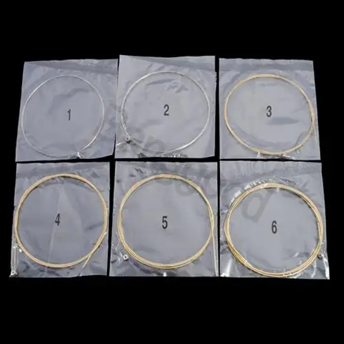 

Good deal 6Pcs Metal Strings for Acoustic Guitar 1 Meter 1M New