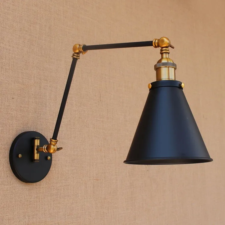 edison retro vintage lâmpada de parede loft
