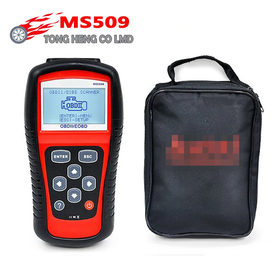 MS509 многоязычный диагностический инструмент OBD2/EOBD автоматический считыватель кодов работает для США и Азии и Европы Автомобильный сканер MS 509