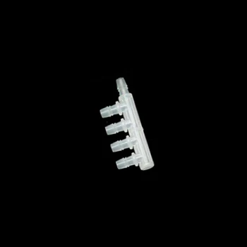 

5PCS 6.4mm Hose Barb 5 Way Plastic Barbed Pipe Fitting Aquarium Garden Micro Irrigation Water Connector