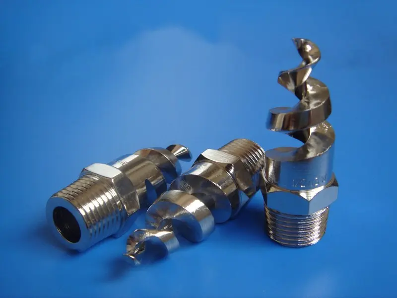 Buy 1" SPJT spiral spray nozzle, 1" BSPT male, SS316L