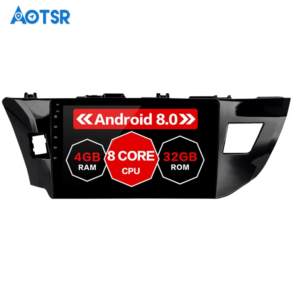 Автомобильный мультимедийный плеер автомагнитола 4G inter на Android 10 2 с GPS экраном 8 0